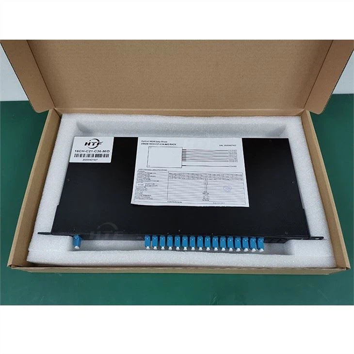 100Ghz DWDM 16ch Multiplexing And De-Multiplexing