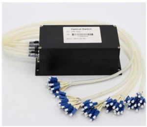 ตัวทดสอบไฟเบอร์ออปติกส่ง x64 1 × 64 โมดูล Optical Switch