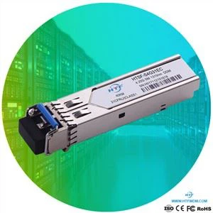 ตัวรับส่งสัญญาณไฟเบอร์ออปติกโหมด SFP 4G 40 กม. 1310nm