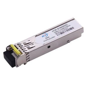 ชุดทําความสะอาด SFP โหมดเดียว BIDI SFP LC โมดูล 155M 80 กม