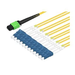 สายไฟเบอร์ออปติก MTP โหมดเดียว